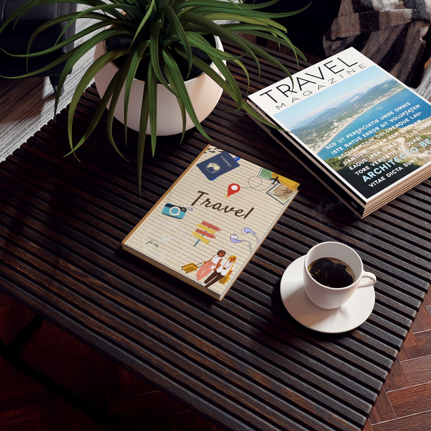 Travel Journal - Adventure Waiting to Be Written