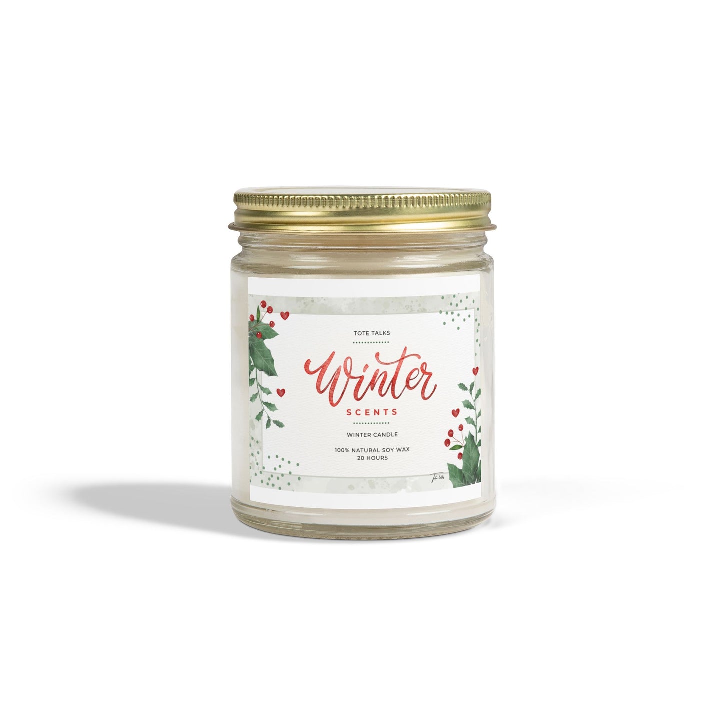Scented Candles, Coconut Apricot Wax (4oz, 9oz)