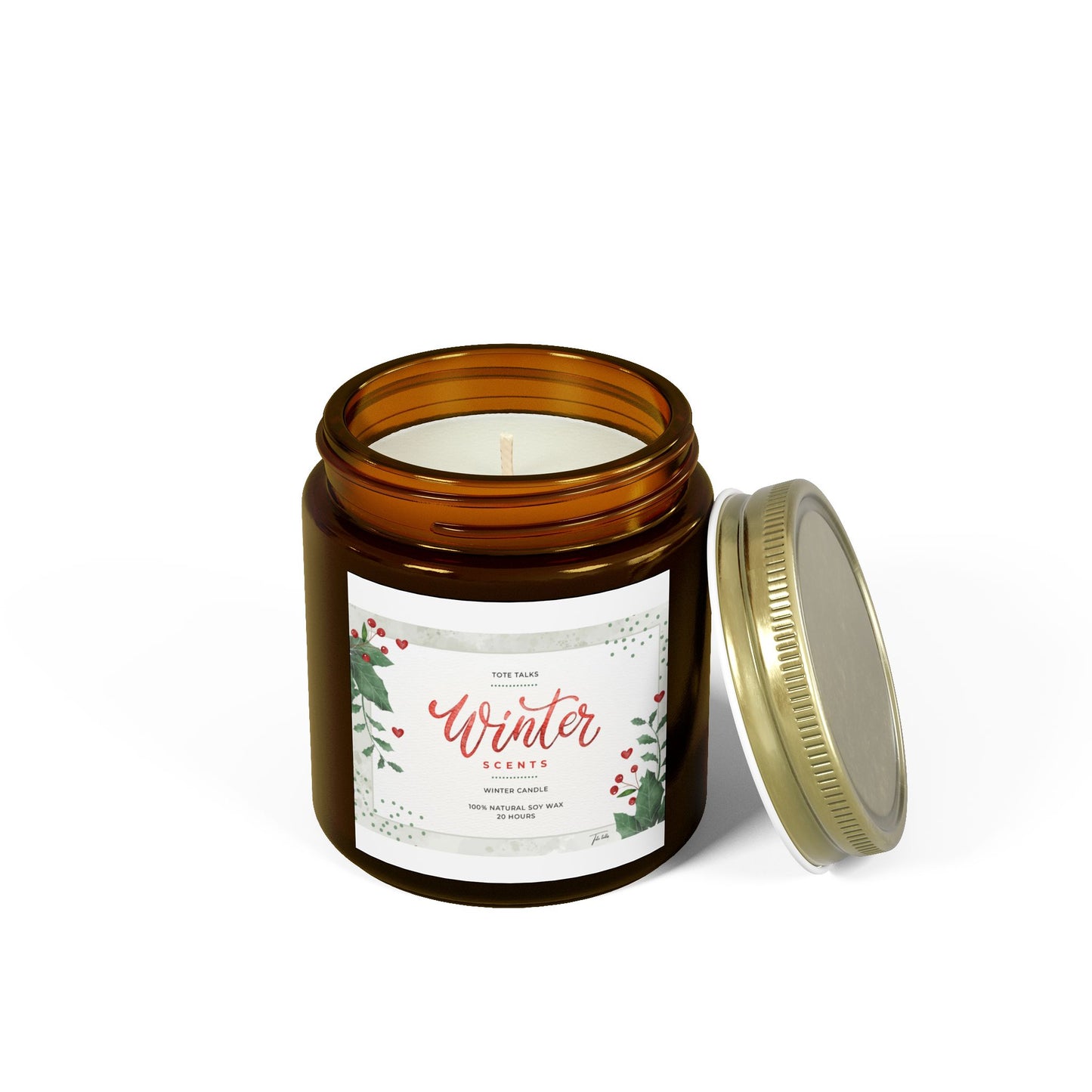 Scented Candles, Coconut Apricot Wax (4oz, 9oz)