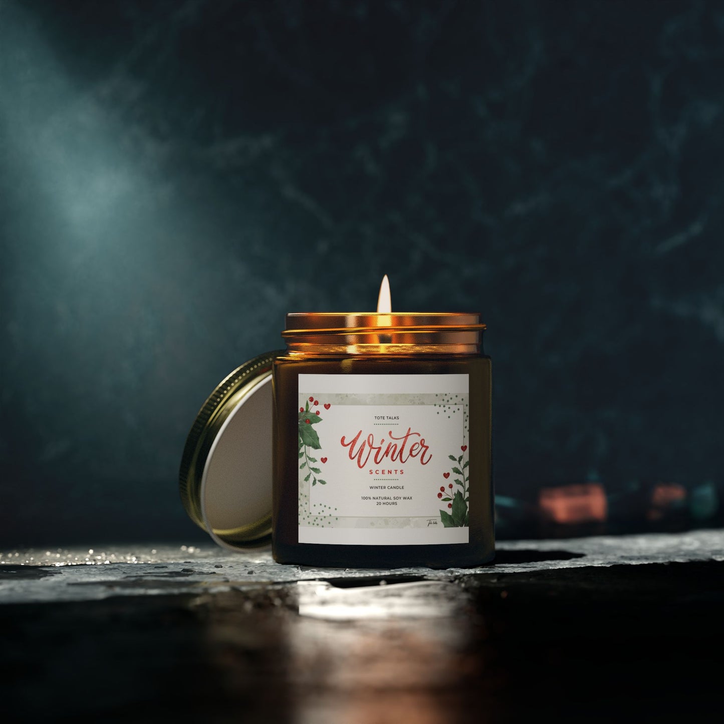 Scented Candles, Coconut Apricot Wax (4oz, 9oz)