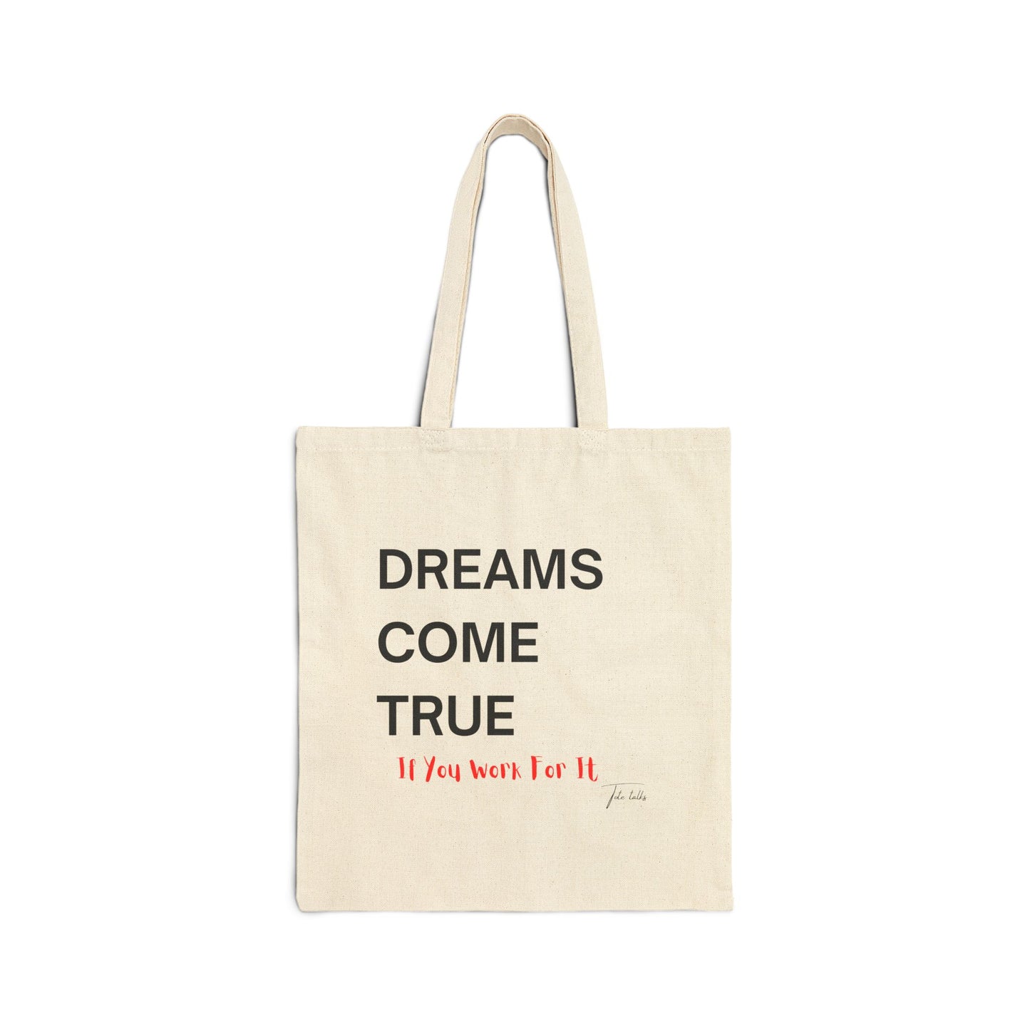 Cotton Canvas Tote Bag