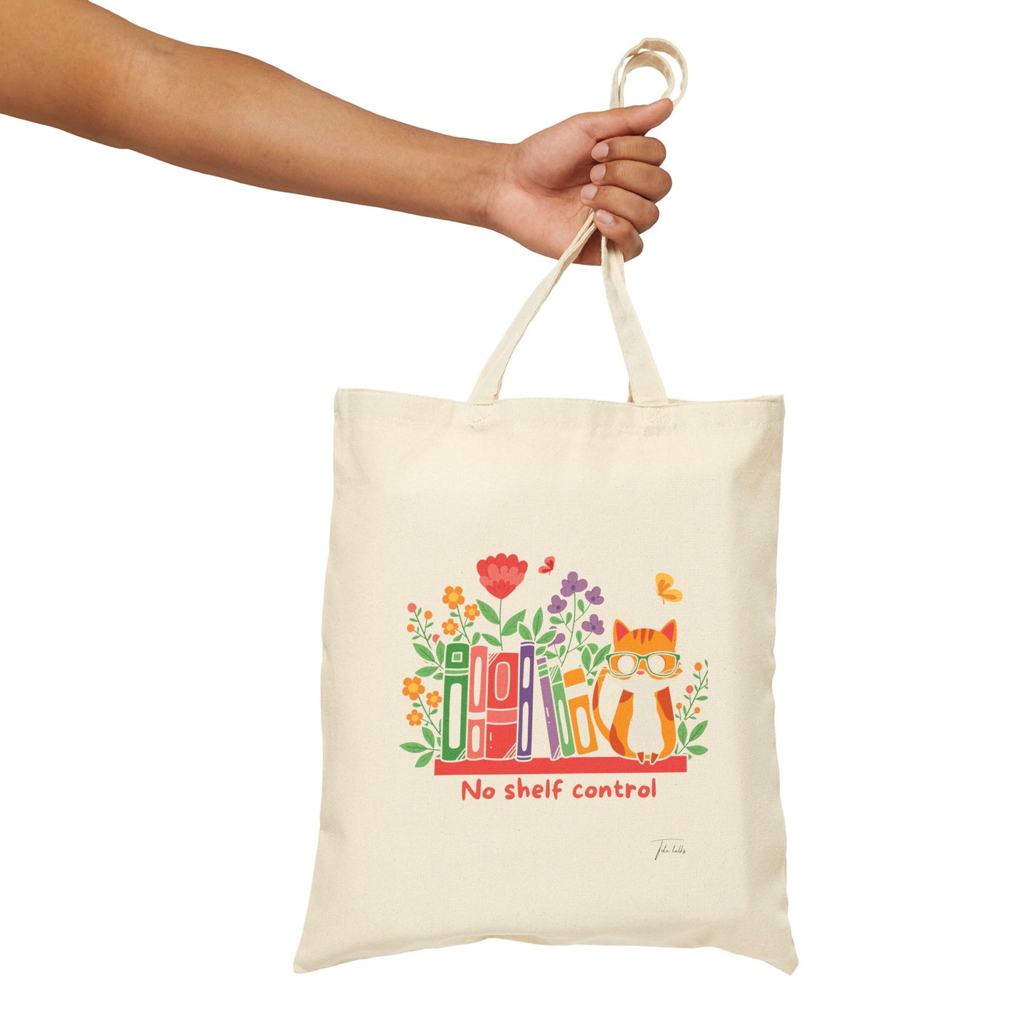 Shelf Cotton Canvas Tote Bag