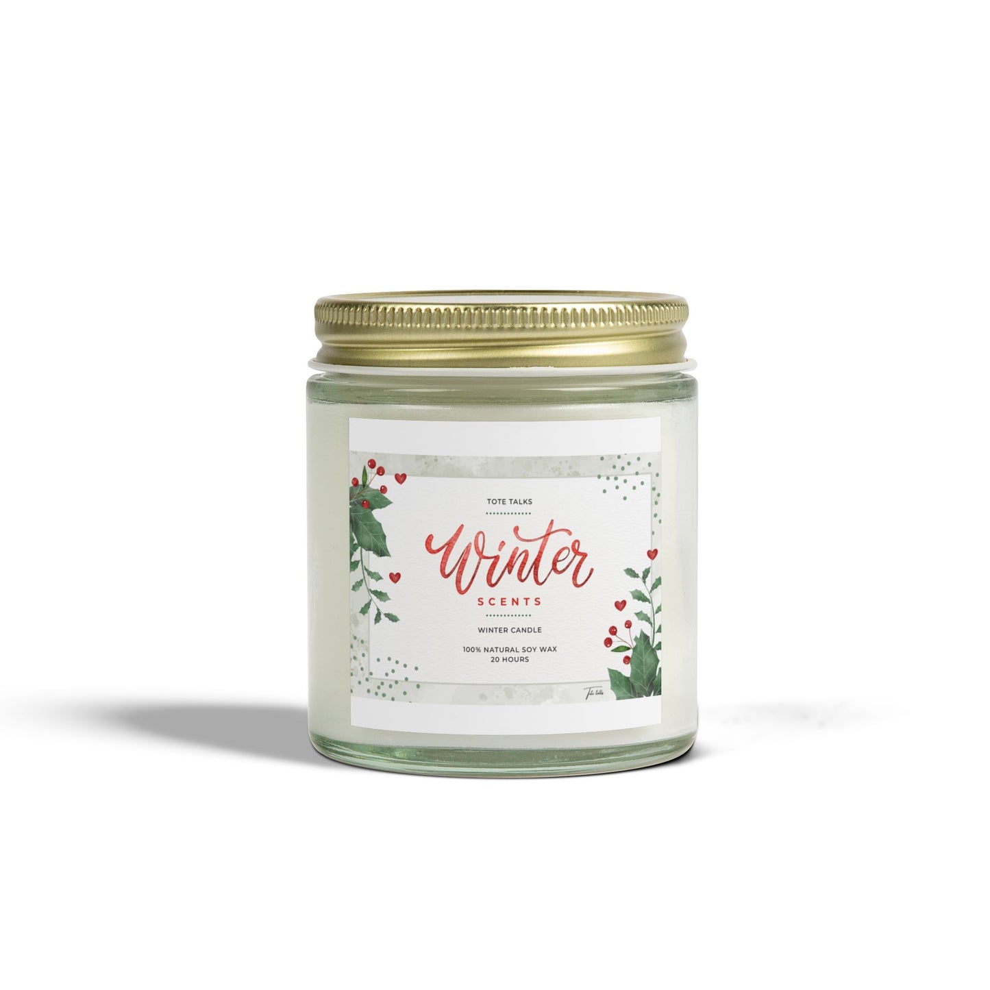 Scented Candles, Coconut Apricot Wax (4oz, 9oz)