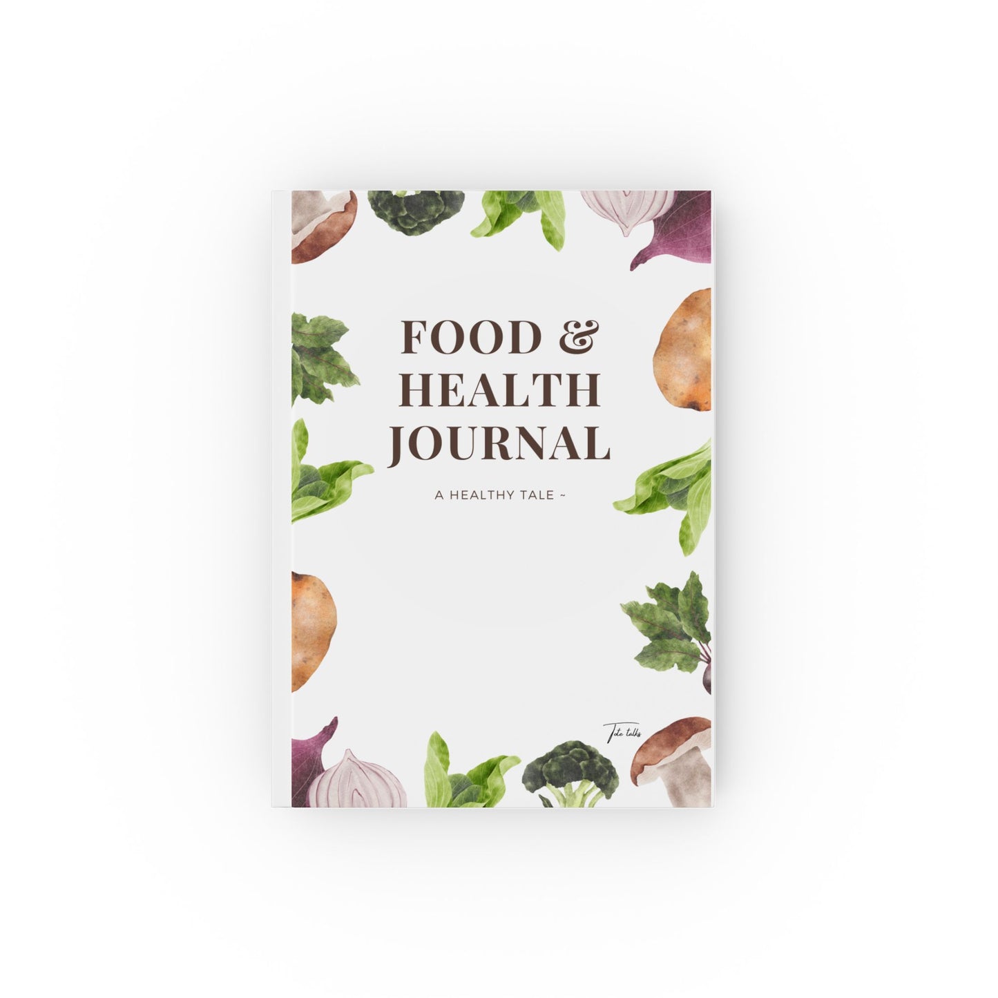 Food & Health Hard Backed Journal - Track Your Wellness Journey