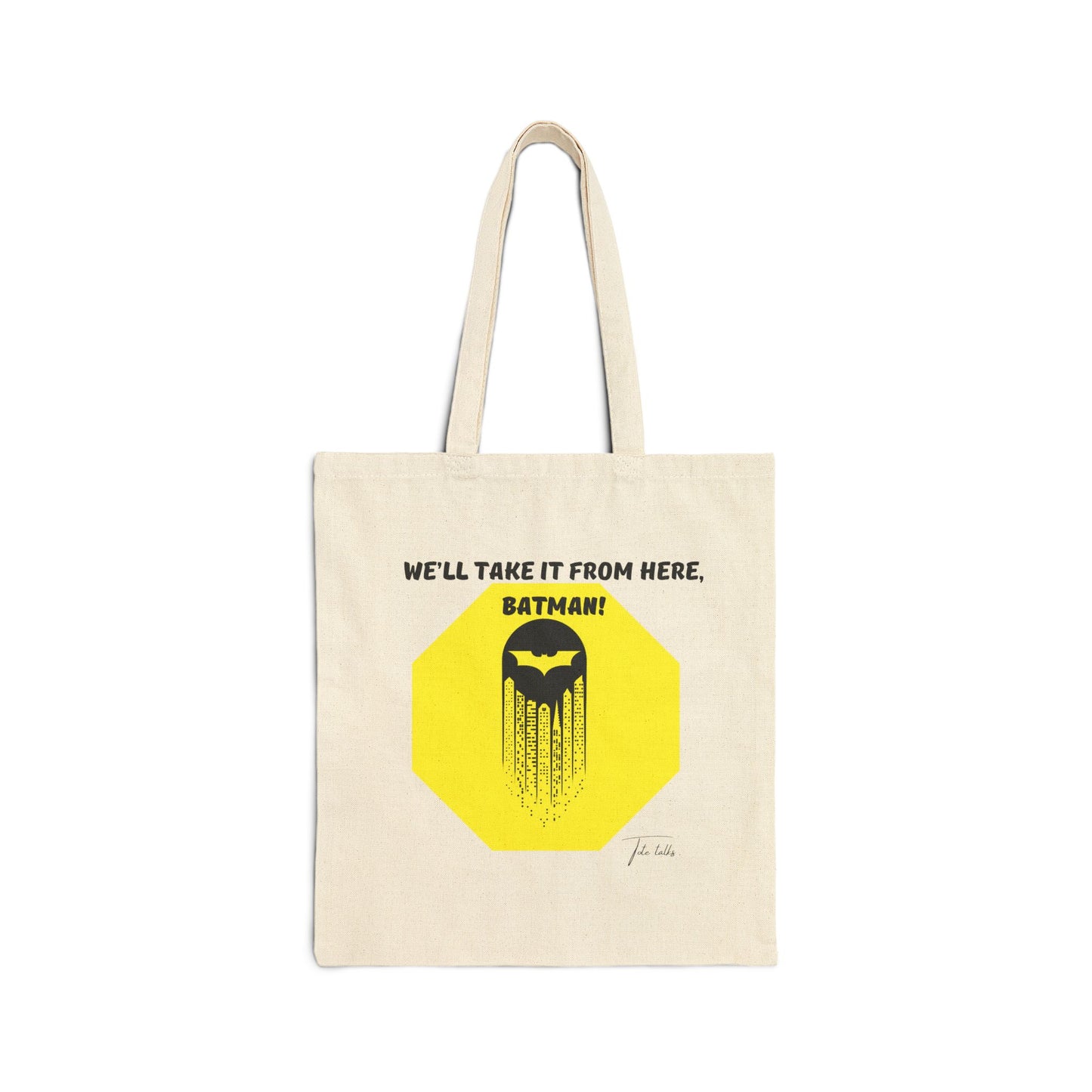 Batman Cotton Canvas Tote Bag