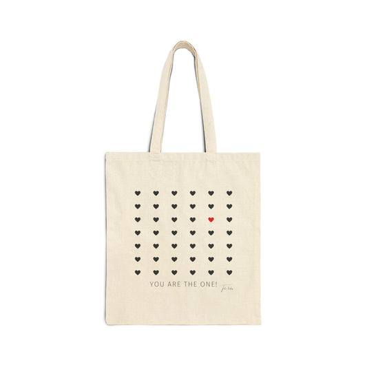 The One Cotton Canvas Tote Bag