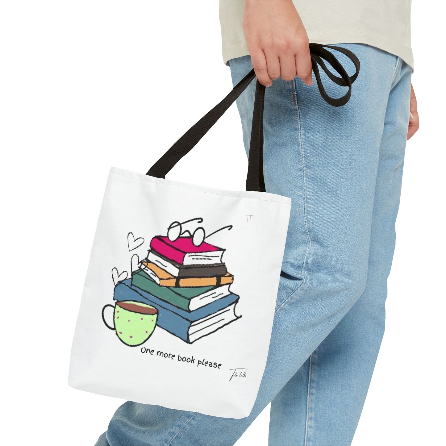 Book Lover Tote Bag (AOP)