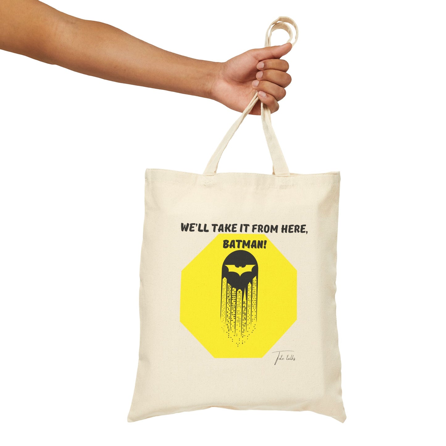 Batman Cotton Canvas Tote Bag