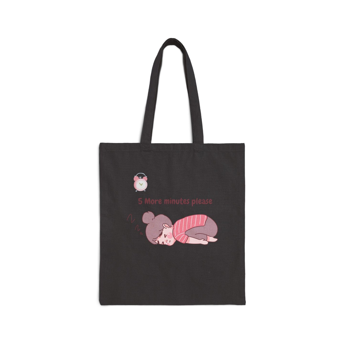 Sleep Cotton Canvas Tote Bag