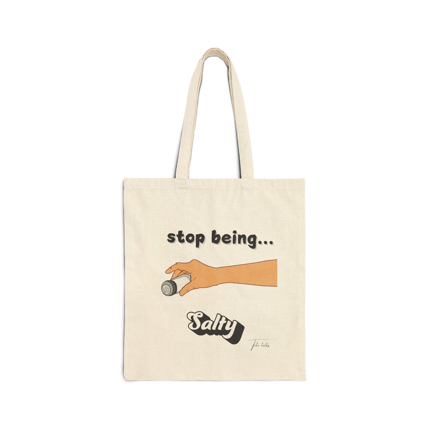 Cotton Canvas Tote Bag