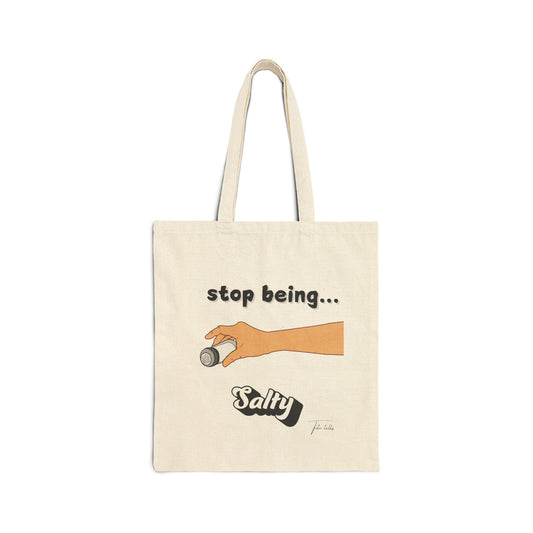 Cotton Canvas Tote Bag