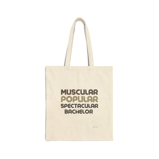 Men Cotton Canvas Tote Bag