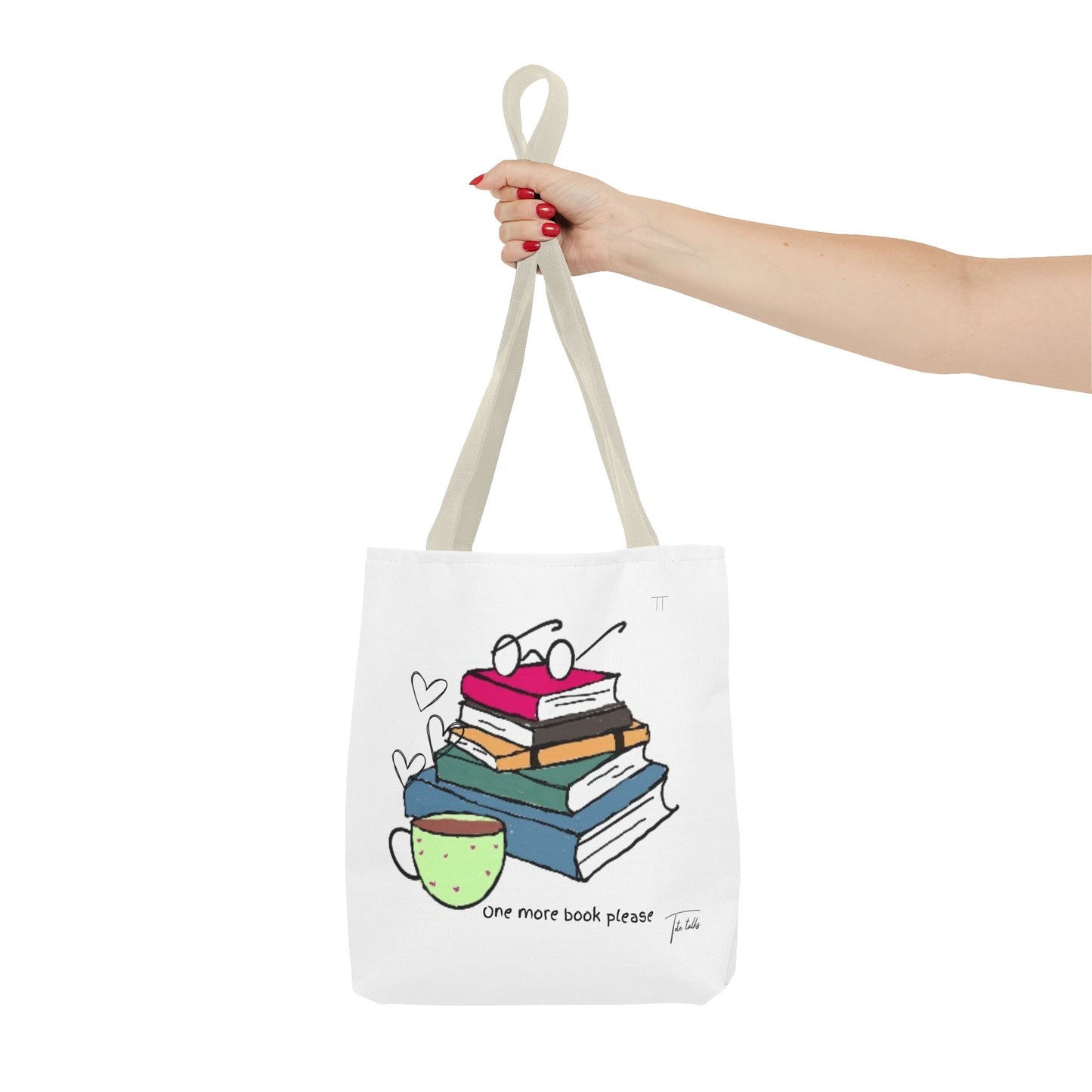 Book Lover Tote Bag (AOP)